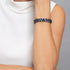 Grey | Unicorn Silver | Double Mermaid Glass Bracelet